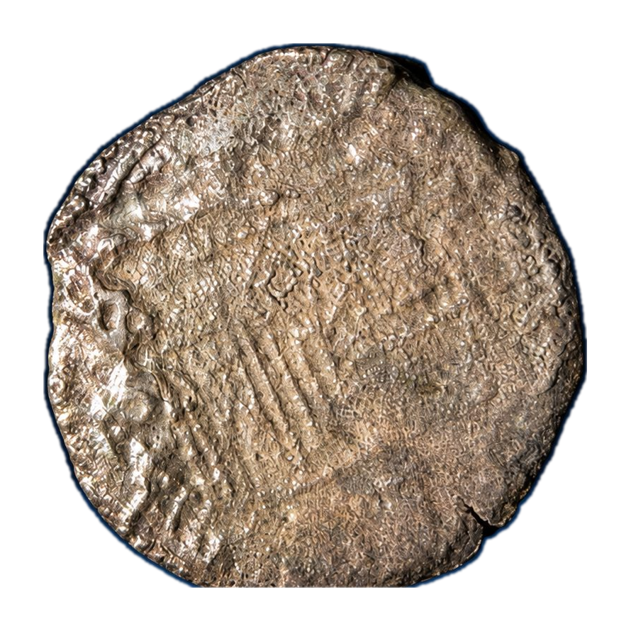 Spanish Colonial Silver Cob with Atocha Label — Origin TG 4259