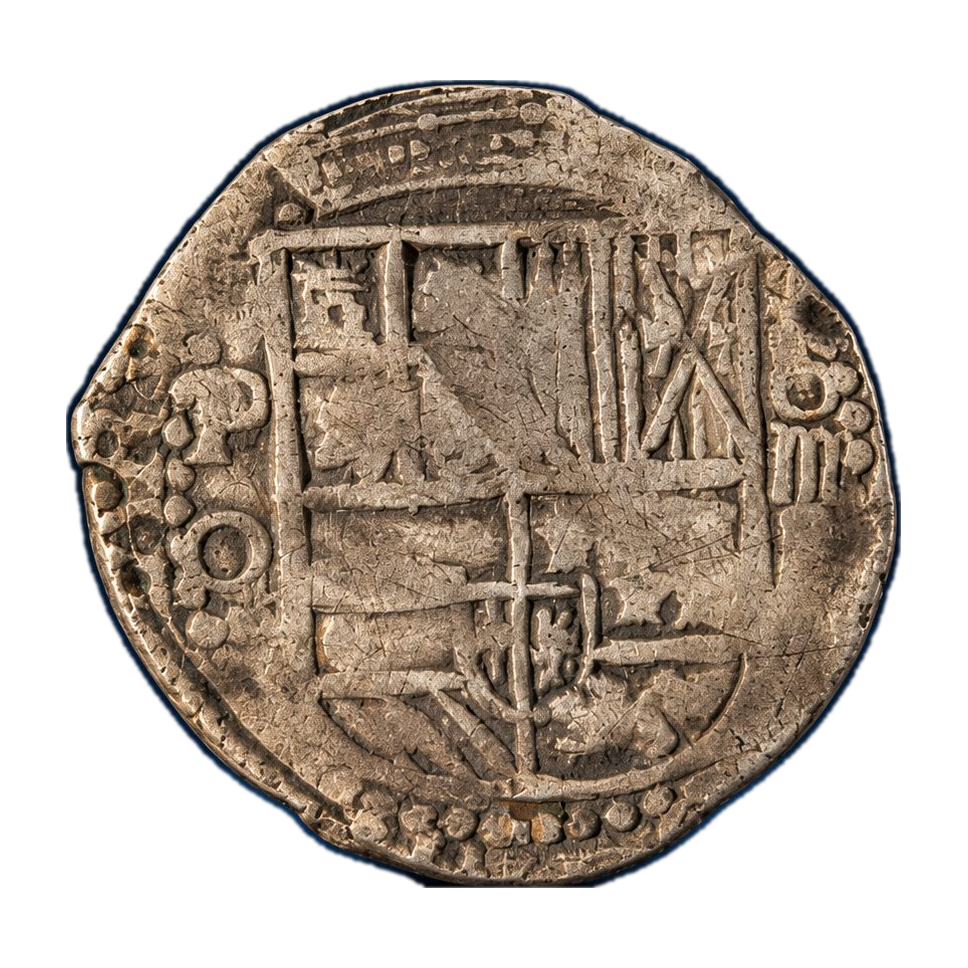 1612–16 Bolivia 4 Reales PCGS VF Details — Environmental Damage
