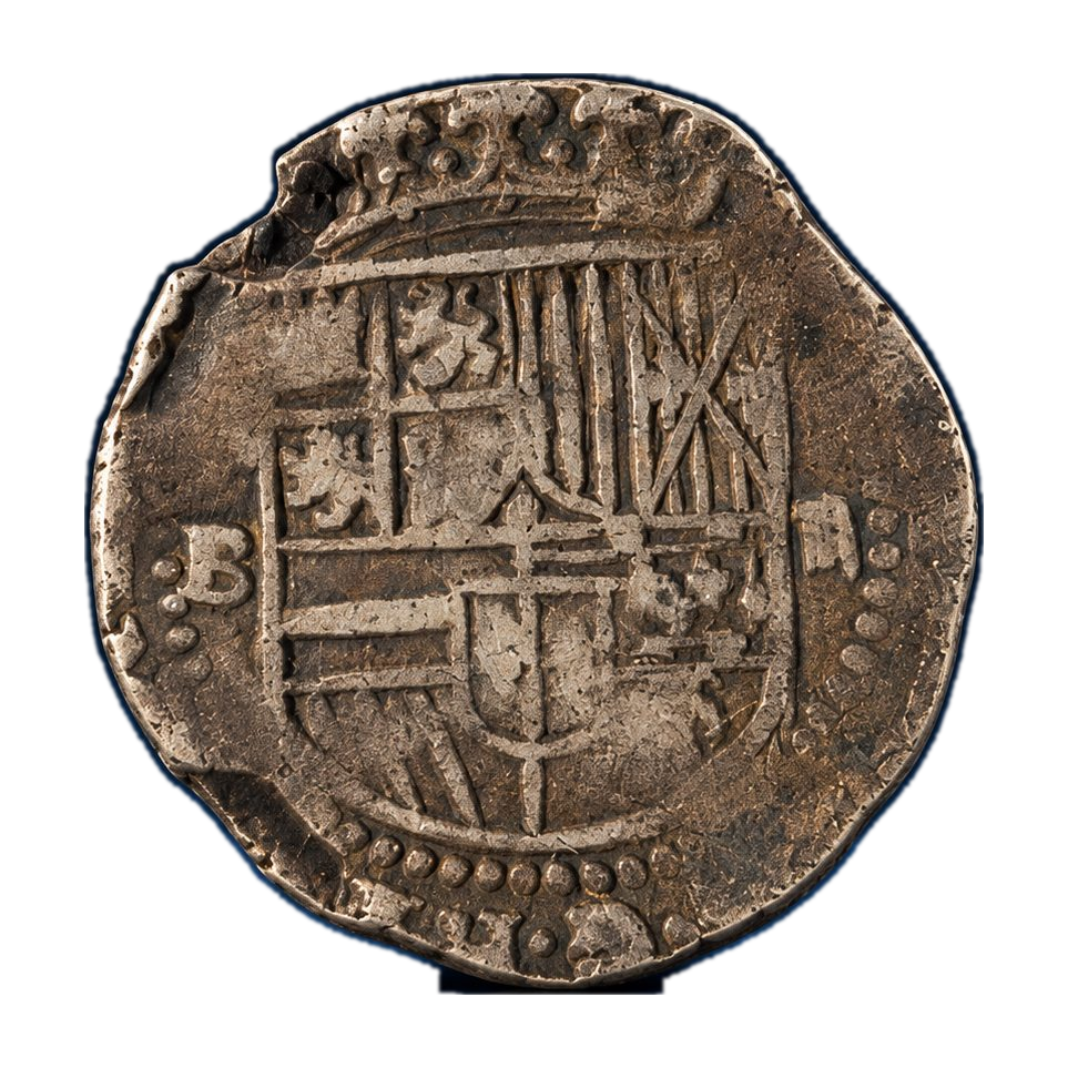 1578–95 Bolivia 2 Reales Philip II Silver Cob NGC VF20
