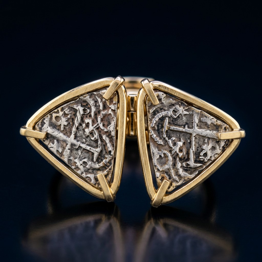 Atocha Coin Earrings No. 214