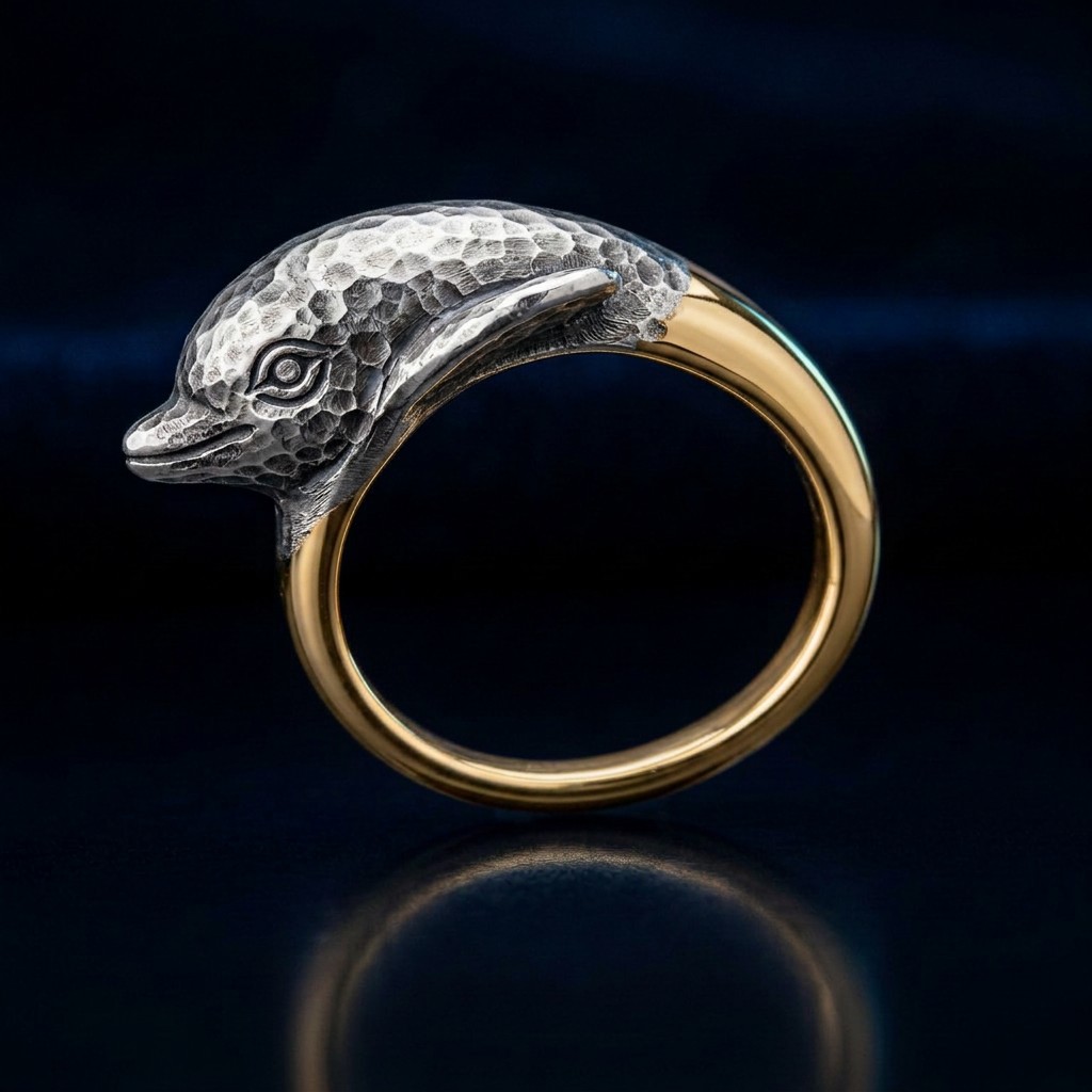 Atocha Coin Ring No. 724 — gold frame